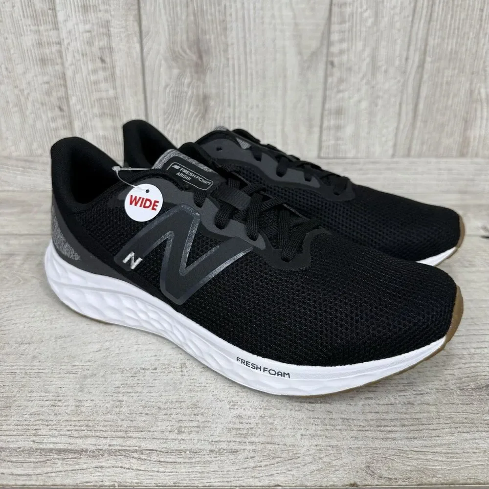 New Balance Fresh Foam Arishi v4 4E Extra Wide Men’s Size 11.5 Black MARISEK4